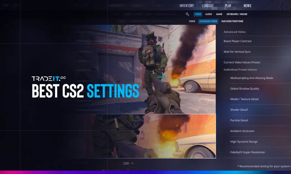 Best CS2 Settings: for FPS, Mouse, Audio, Launch Options