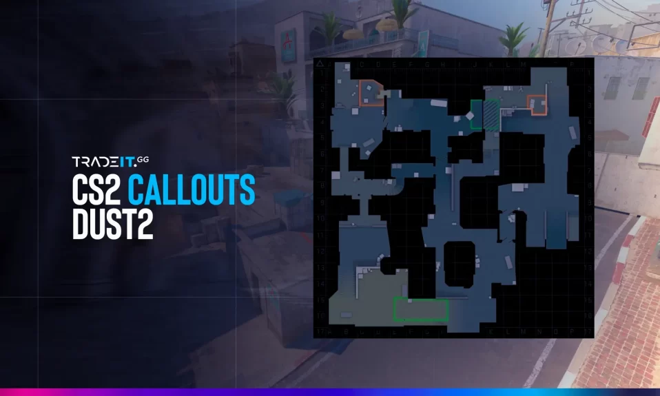 CS2 Dust 2 Callouts: An Interactive Map Guide